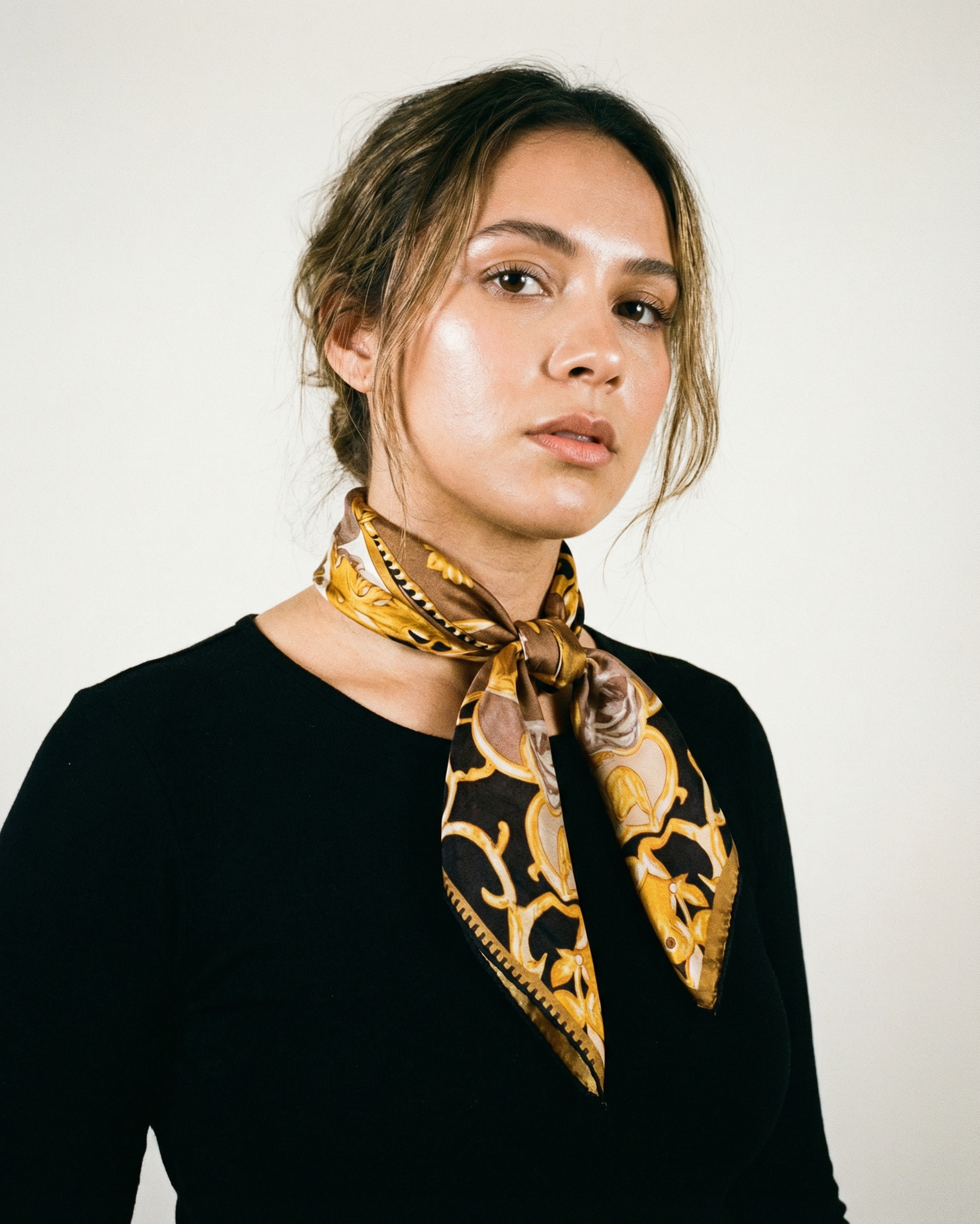 Maison Chateau Heritage Silk Scarf